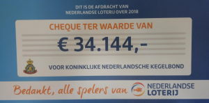 Cheque Nederlandse Loterij