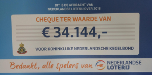Cheque Nederlandse Loterij Cheque Nederlandse Loterij